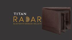 Titan Radar smart wallet: The most advanced smart wallet from Titan with genuine leather Titan Radar smart wallet: The most advanced smart wallet from Titan with genuine leather