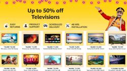 Amazon Great Indian Festival Sale: Avail up to 50% off on TVs