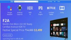 iFFALCON launches 32F2A HD-ready TV for Rs 14,999
