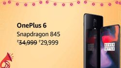 OnePlus 6 will be available for Rs. 29,999 during Amazon Great Indian Sale