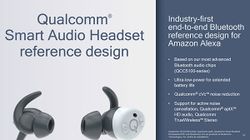 Qualcomm introduces an Alexa-powered earbuds reference design for OEMs