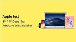 Amazon Apple Fest sale: Grab Apple products with heavy discounts and offers