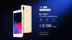 EL Y50 Android Go phone coming to India in January; to be priced under Rs. 4,000