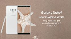Samsung launched Galaxy Note 9 Alpine White and Galaxy S9+ Polaris Blue variant in India