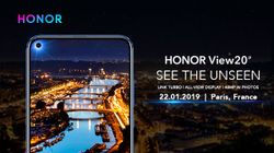 Honor View20 showcased with a 48 Sony primary camera and an in-screen selfie camera