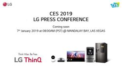 CES 2019 live updates: LG Signature OLED TV R launched with rollable display
