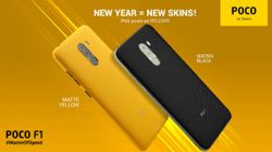 Xiaomi launches two new Poco F1 skins for Rs. 299