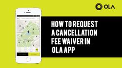 How to request a cancellation fee waiver in Ola app