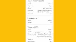 Poco F1 now supports Widevine L1 certification: Download the update here
