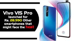 Vivo V15 Pro launched for Rs. 28,990: Other smartphones that might face the heat