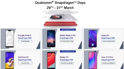 Flipkart Qualcomm Snapdragon Days: Get discounts on Zenfone 5Z, Pixel 3, Nokia 8.1 Plus and more Flipkart Qualcomm Snapdragon Days: Get discounts on Zenfone 5Z, Pixel 3, Nokia 8.1 Plus and more