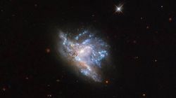 NASA's Hubble snaps spectacular stars collision forming super-galaxy