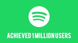 Spotify music streaming service clocks 1 million users in a week Spotify music streaming service clocks 1 million users in a week