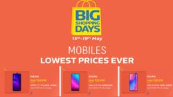 Flipkart Big Shopping Days sale offers on high-end smartphones Flipkart Big Shopping Days sale offers on high-end smartphones