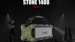 Boat launches Stone 1400 wireless water-resistant speaker in India Boat launches Stone 1400 wireless water-resistant speaker in India
