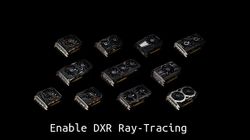 How to enable DXR Ray Tracing on GTX 10 series pascal GPUs