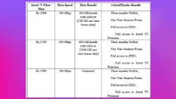 Airtel Offers Free Netflix, Amazon Prime Membership To V-Fiber Customers