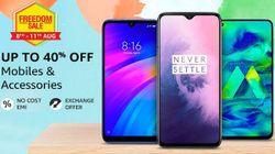 Amazon Freedom Sale In India – Get Up To 40% Discount On Smartphones
