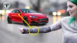 Woman Bio-Hacks Her Arm; Turns It Into Tesla Car Key