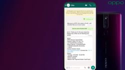 Oppo Ollie, An AI-Powered Chatbot Launched On WhatsApp