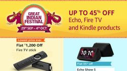 Amazon Great Indian Festival Sale 2019: Echo, Fire TV, Kindle Products Gets Massive Discounts