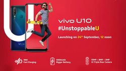 Vivo U10 Set To Launch In India Today: Watch The Live Stream Here