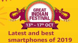 Amazon Great Indian Festival Sale (Oct 13th 17th): Smartphones On Discount Amazon Great Indian Festival Sale (Oct 13th 17th): Smartphones On Discount