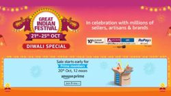 Amazon Great Indian Festival Diwali Special Deals On Smartphone, Gadgets, And More