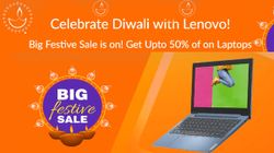 Lenovo Diwali Festival Sale: Get Up To 50% Off On Laptops