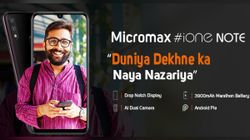 Micromax iOne Note Teased: Notched Display, 3,900 mAh Battery Revealed