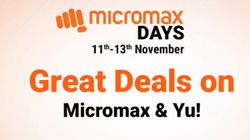 Flipkart Micromax Days Sale: Great Deals On Smartphones Flipkart Micromax Days Sale: Great Deals On Smartphones