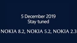 Nokia Might Launch Nokia 8.2, Nokia 5.2, And Nokia 2.3 On December 5