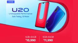 Vivo U20 Set To Go On First Sale At 12 PM Today In India Via Amazon: Price, Specs, And Offers