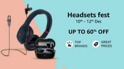 Amazon Headsets Fest Offers You Can Get On Headphones, Earphones, Truly Wireless Earbuds And More Amazon Headsets Fest Offers You Can Get On Headphones, Earphones, Truly Wireless Earbuds And More