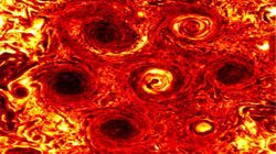 NASA Juno Locates Huge Cyclone On Jupiter’s South Pole