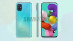 Samsung Galaxy A51 Press Renders Confirm L-Shaped Camera, Punch-Hole Display