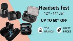 Headsets Fest Online At Amazon India Heavy Discounts On True Wireless Earbuds Headsets Fest Online At Amazon India Heavy Discounts On True Wireless Earbuds