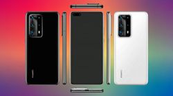 Huawei P40 Pro Leaked Render Shows Penta Camera Setup, Punch Hole Display