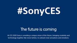 CES 2020: What To Expect From Sony Event