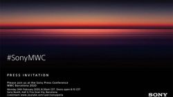 Sony Sends Press Invites For MWC 2020 Event: Xperia 5 Plus Expected