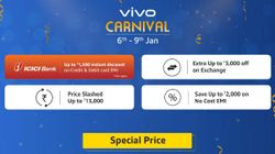 Amazon Vivo Carnival Sale: Offers on Vivo Smartphones Amazon Vivo Carnival Sale: Offers on Vivo Smartphones