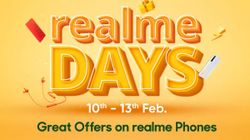 Flipkart Realme Days Sale Provides Attractive Discounts On Smartphones