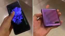 Samsung Galaxy Z Flip Hand-On Video Shows Attractive Design, Huge Display
