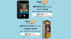 Amazon Apple Days Offers: Special Discounts On iPhones Amazon Apple Days Offers: Special Discounts On iPhones