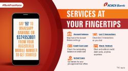 ICICI Bank WhatsApp Service Launched: How To Use
