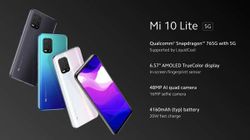 Xiaomi Mi 10 Lite With Snapdragon 765G, Quad-Cameras Launched