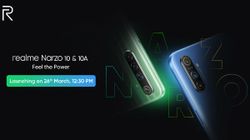 Realme Narzo 10, Narzo 10A Set To Debut On March 26 In India