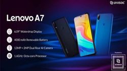 Lenovo A7 Budget Smartphone With Unisoc SC9863 SoC Launched