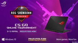 ASUS Announces E-Gaming Tournament ROG Showdown With $300 Prize Pool ASUS Announces E-Gaming Tournament ROG Showdown With $300 Prize Pool