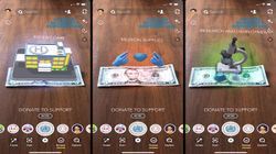 Snapchat Launches New AR Donation To Combat COVID-19 Snapchat Launches New AR Donation To Combat COVID-19